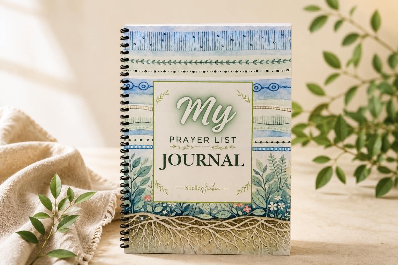 The Rooted Tool Shed Prayer List Journal